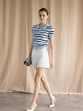  Áo polo sọc dệt kim 