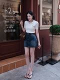  Chân váy Jean ngắn 
