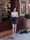  Chân váy Jean ngắn 