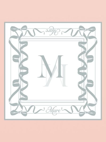  Khăn lụa cao cấp Marc Monogram 