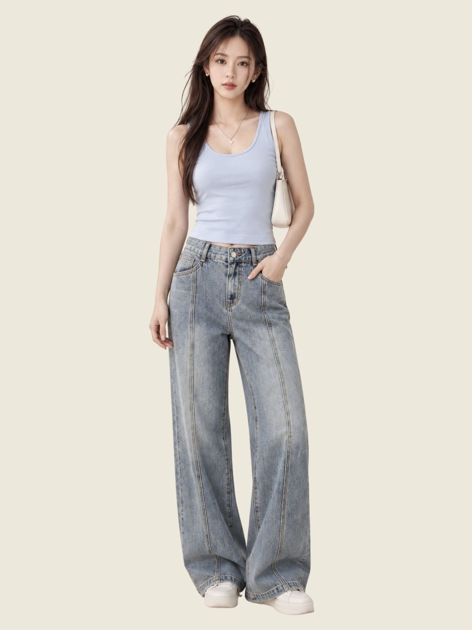  Áo tanktop basic cotton 4 chiều 
