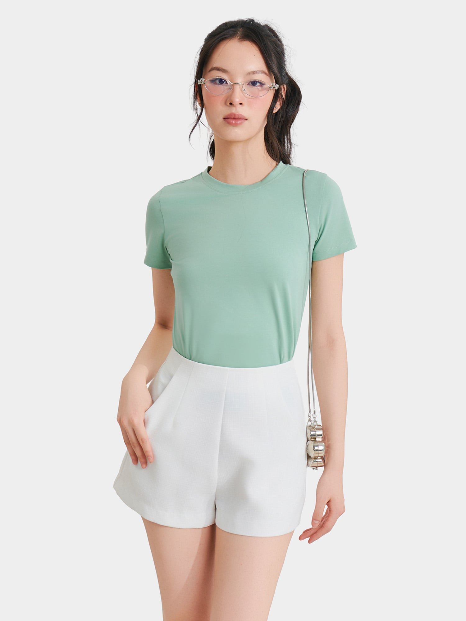 Áo thun 4 chiều form basic tay ngắn