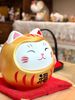  Mèo Daruma vàng tròn lớn 