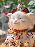  Mèo thất phúc thần Japan 26cm 
