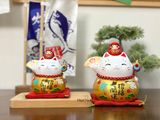  Mèo vàng Daruma size 16cm 