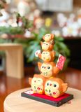  Cú tầng may mắn nâu lớn 