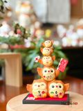  Cú tầng may mắn nâu lớn 