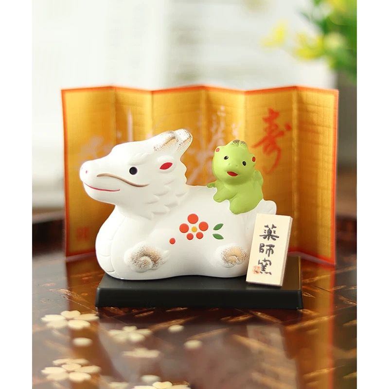  Rồng trắng cõng rồng nhỏ xanh Yakushi N26 