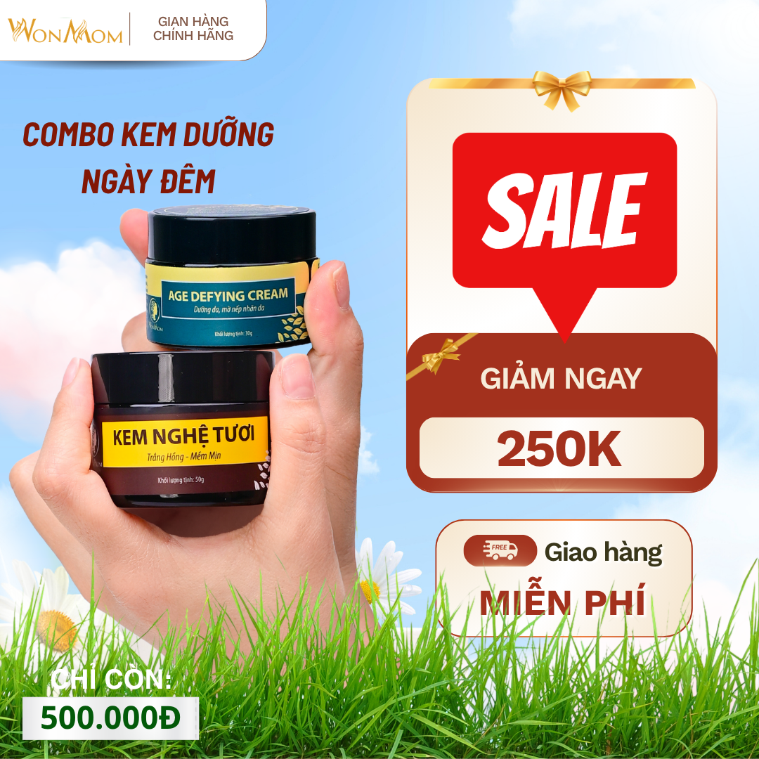 Combo kem dưỡng ngày đêm
