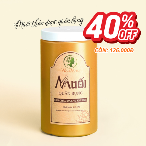 Muối quấn bụng 1000g