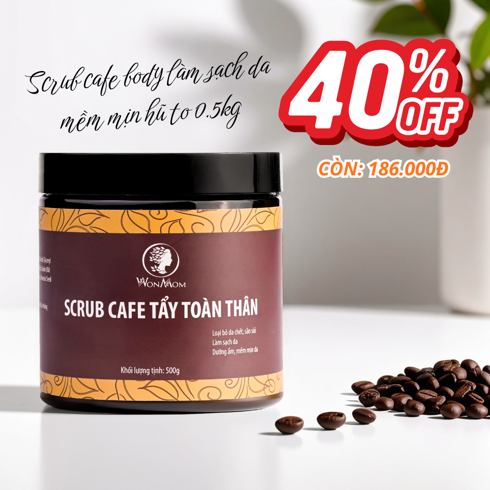 Scrub cà phê tẩy toàn thân 500g