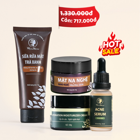  COMBO SẠCH MỤN CHUYÊN SÂU (SALE OFF) 