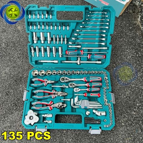 Bộ Đồ Nghề 135 Chi Tiết TOTAL THKTHP21356