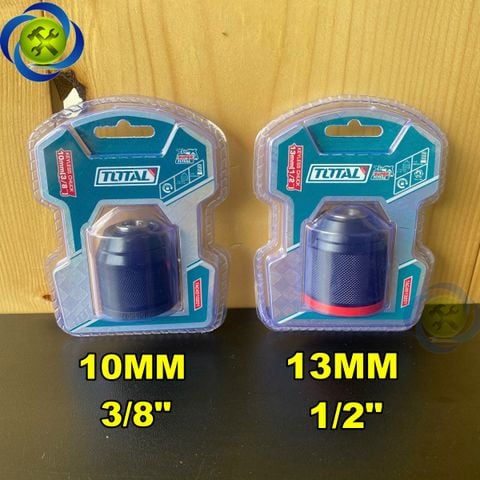 Đầu Kẹp Mũi Khoan Autolock 10mm và 13mm TOTAL TAC4510201, TAC4513201