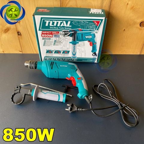 Máy Khoan Búa Dùng Điện Total TG109136E 850W - Đầu Khoan 13mm