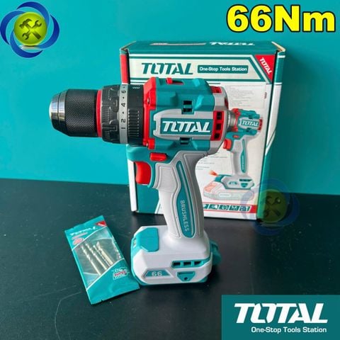 Máy Khoan Búa Lực Siết 66Nm Dùng Pin 20V TOTAL TIDLI206681 (chỉ thân máy)