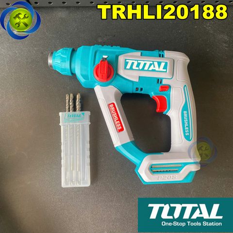 Máy Khoan Bê Tông Dùng Pin 20V TOTAL TRHLI20188 (chỉ thân máy)
