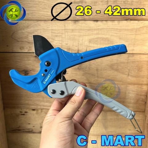 Kéo cắt ống C-Mart A0209 26mm - 42mm (bung lưỡi bằng một tay )