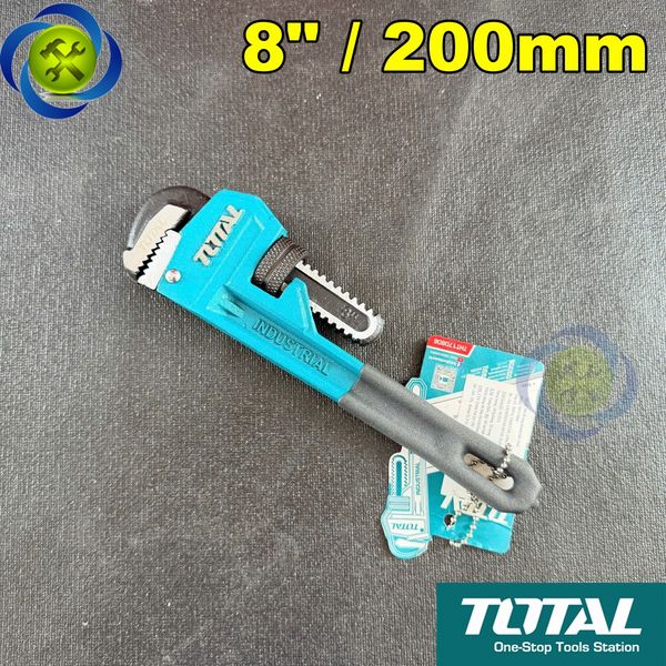 Mỏ Lết Răng 8 Inch Total THT170806 Dài 200mm Hàm Mở 27mm