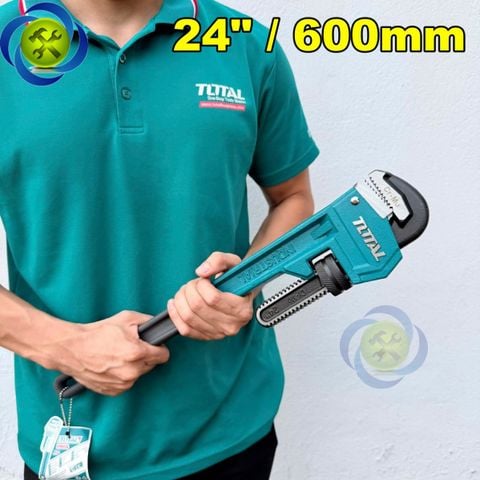 Mỏ Lết Răng 24 Inch Total THT171246 Dài 600mm Hàm Mở 76mm