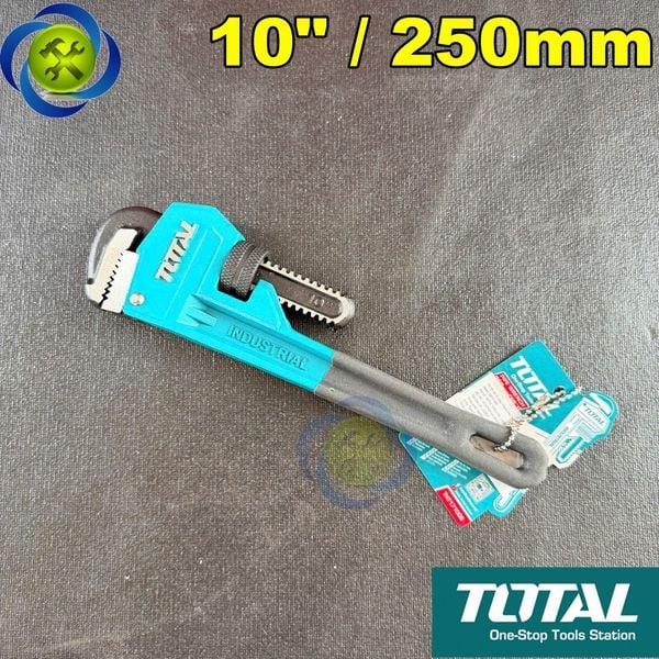 Mỏ Lết Răng 10 Inch Total THT171006 Dài 250mm Hàm Mở 34mm