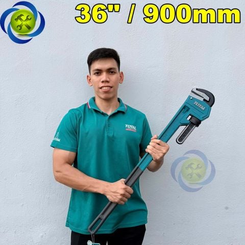 Mỏ Lết Răng 36 Inch Total THT171366 Dài 900mm Hàm Mở 85mm