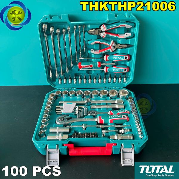 Bộ Đồ Nghề 100 Chi Tiết TOTAL THKTHP21006