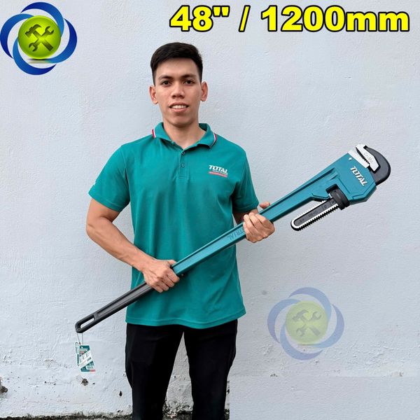 Mỏ Lết Răng 48 Inch Total THT171486 Dài 1200mm Hàm Mở 110mm