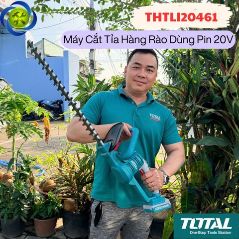 Máy Cắt Tỉa Hàng Rào Dùng Pin 20V TOTAL THTLI20461