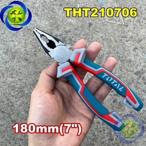 Kìm Điện 7 Inch TOTAL THT210706 Dài 180mm