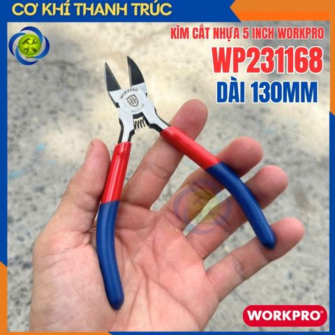 Kìm Cắt Nhựa 5 Inch WORKPRO WP231168 Dài 130mm