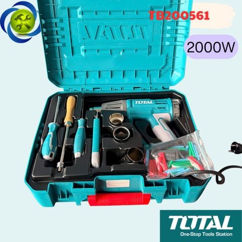 Máy Thổi Hơi Nóng TOTAL TB200561 2000W Có Màn Hình Hiển Thị