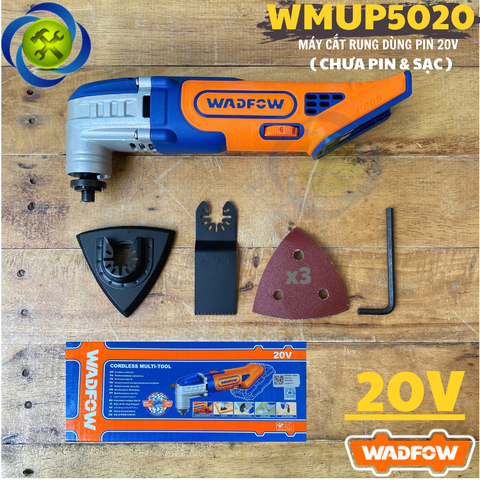 Máy cắt rung dùng pin 20V Wadfow WMUP5020 (Chưa Pin & Sạc)