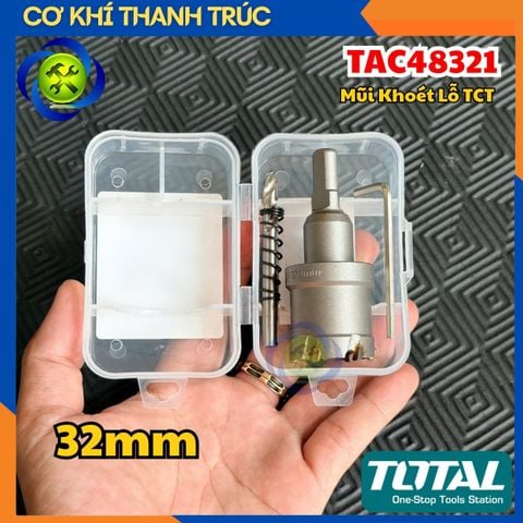 Mũi Khoét Lỗ 32mm TCT Total TAC48321