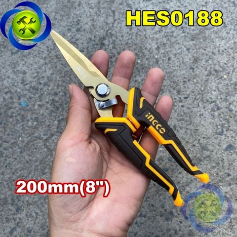 Kéo Thợ Điện Ingco HES0188 Dài 200mm