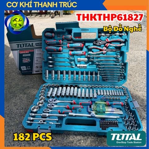 Bộ Đồ Nghề 182 Chi Tiết TOTAL THKTHP61827