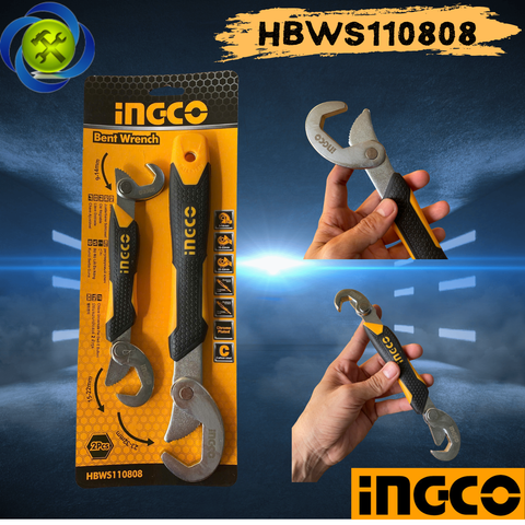 Bộ Cờ Lê Đa Năng Ingco HBWS110808 Mở 9-32mm (2 cái )
