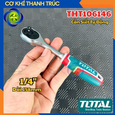 Cần Siết Tự Động 1/4 TOTAL THT106146 Dài 158mm