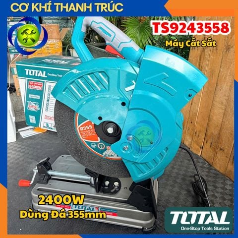 Máy Cắt Sắt 2400W Total TS9243558 Dùng Đá 355mm