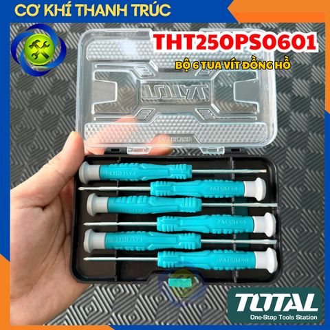 Bộ 6 Tua Vít Đồng Hồ Total THT250PS0601