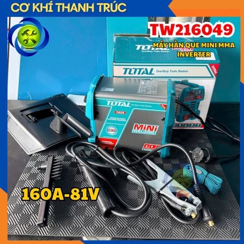 Máy Hàn Que Mini MMA Inverter 160A-81V Total TW216049