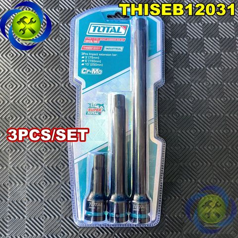Bộ 3 Đầu Nối Dài 1/2 TOTAL THISEB12031 Thép CR-Mo