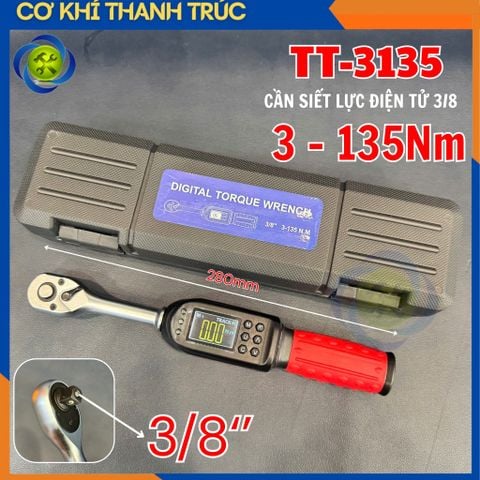 Cần Siết Lực Điện Tử 3/8 TT-3135 Lực Siết 3-135Nm Chiều Dài 280mm