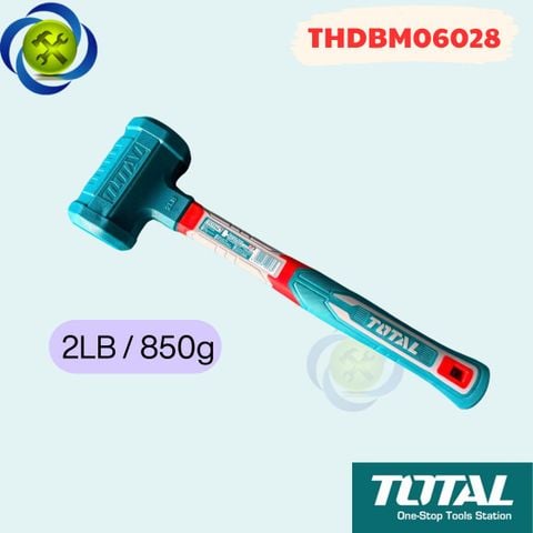 Búa Nhựa 2LB Total THDBM06028 Đầu Búa Nặng 850g
