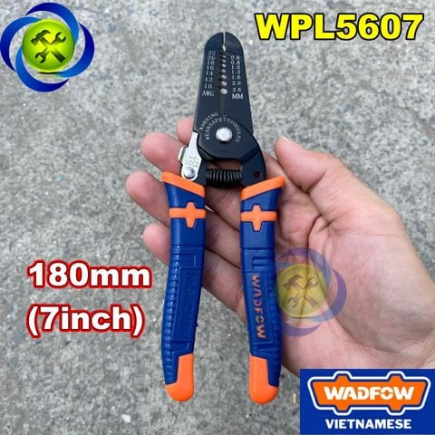 Kìm Tuốt Dây Điện Wadfow WPL5607 Kích Thước 180mm