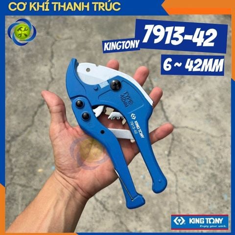 Kìm Cắt Ống Nhựa KING TONY 7913-42 6-42mm