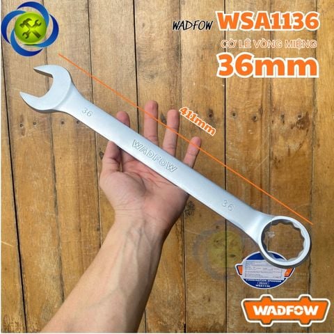 Cờ Lê Vòng Miệng 36mm Wadfow WSA1136 Dài 411mm