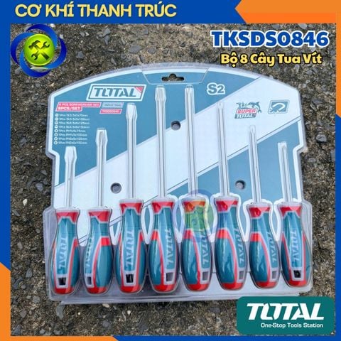 Bộ 8 Cây Tua Vít TOTAL TKSDS0846