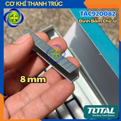 Đinh Bấm Chữ U 8mm Total TAC920082