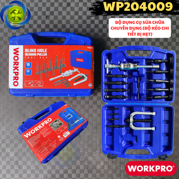 Bộ Dụng Cụ Sửa Chữa Chuyên Dụng (Bộ Kéo Chi Tiết Bị Kẹt) Workpro WP204009